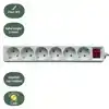 STEKKERDOOS BRASQ 6 VOUDIG 3 METER WIT