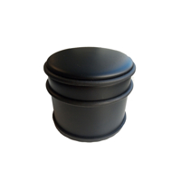 DEURSTOPPER BRASQ MET RUBBEREN RINGEN