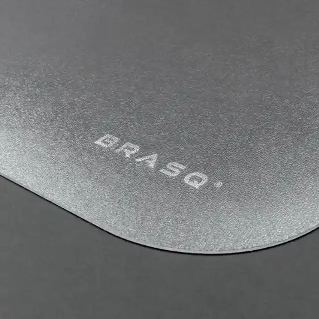 STOELMAT BRASQ PVC 90X120 VOOR HARDE