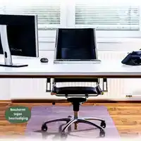 STOELMAT BRASQ PVC 90X120 VOOR HARDE