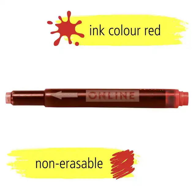 INKTPATROON ONLINE KOMBI 5ST ROOD