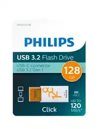 PHILIPS USB 128GB USB-C CLICK SUNRISE