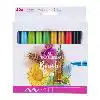 BRUSHPEN TALENS ECOLINE SET 20 STUKS