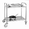SERVEERWAGEN VOGUE MET 2 PLATEAUS