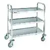 SERVEERWAGEN VOGUE MET 3 PLATEAUS