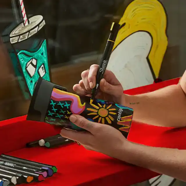 CREATIEVE MARKER SHARPIE BRUSHPUNT 5ST