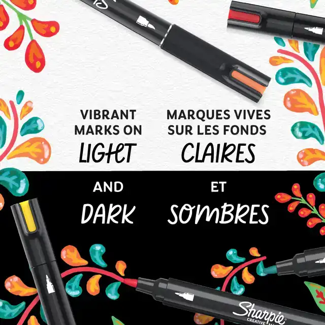 CREATIEVE MARKER SHARPIE BRUSHPUNT 5ST