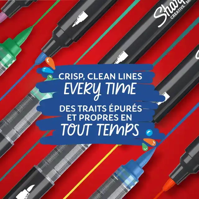 CREATIEVE MARKER SHARPIE 12ST ASSORTI