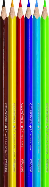KLEURPOTLOOD MAPED COLORPEPS STAR 6