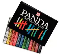 OLIEPASTEL TALENS PANDA SET Ã¡ 12