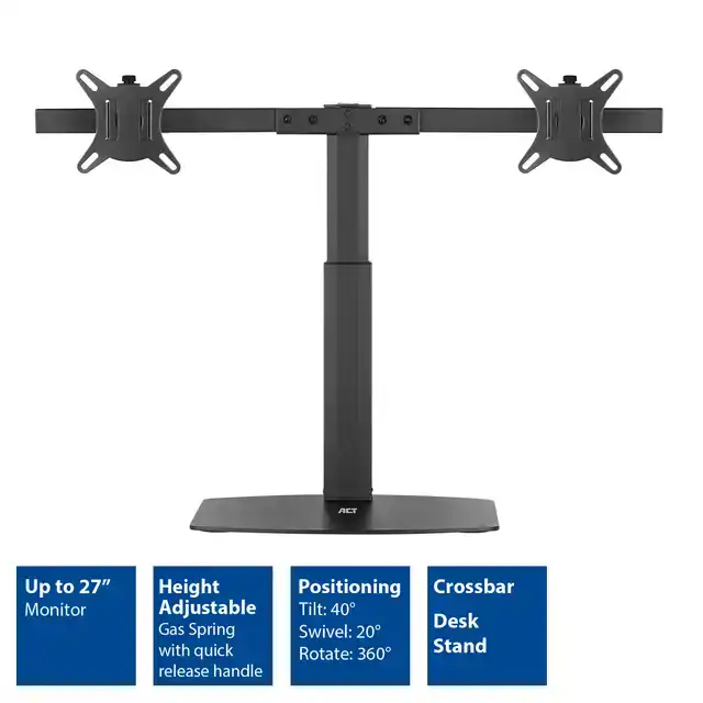 MONITORARM OFFICE GASVEER CROSSBAR 2