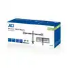 MONITORARM OFFICE 2 SCHERMEN ZILVER
