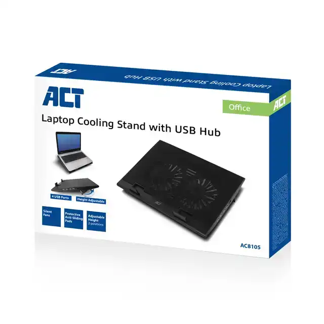 LAPTOPSTANDAARD VENTILATOR HOOGTE