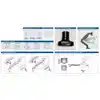 MONITORARM OFFICE MET GASVEER 1 SCHERM