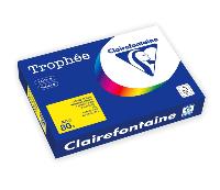 KOPIEERPAPIER TROPHEE A4 80GR ZONNEGEEL