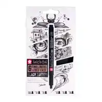 FINELINER SAKURA PIGMA MICRON BLACK 6