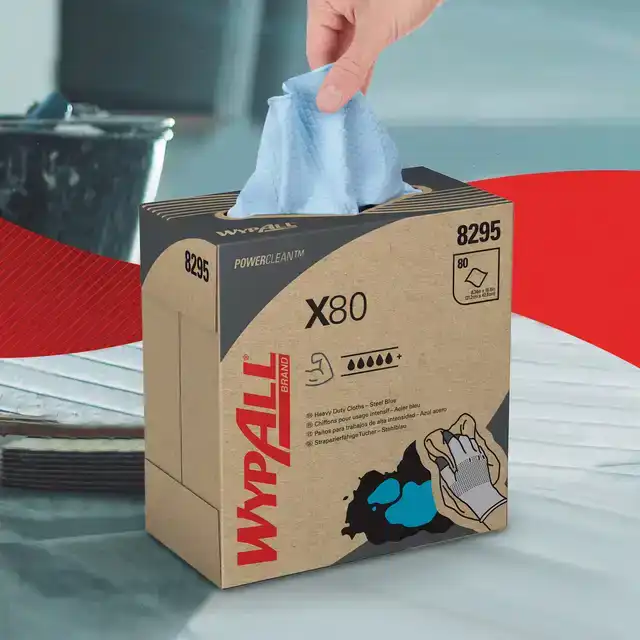 POETSDOEK WYPALL X80 POWERCLEAN