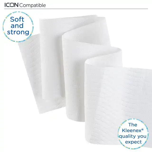 TOILETPAPIER KLEENEX 3-LAAGS 195VEL WIT