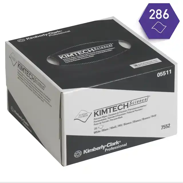 KIMTECH SCIENCE REINIGINGSDOEKJES - WIT