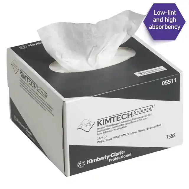KIMTECH SCIENCE REINIGINGSDOEKJES - WIT