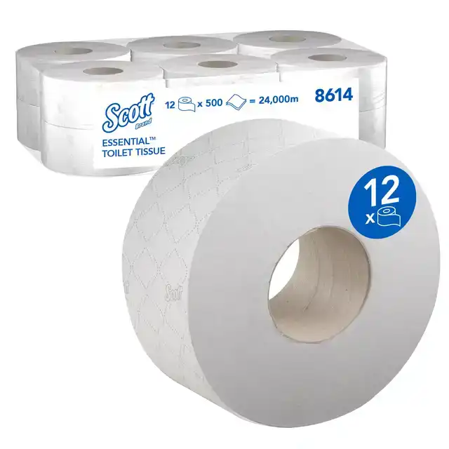 TOILETPAPIER SCOTT ESSENTIAL JUMBO 200M