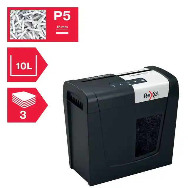 PAPIERVERNIETIGER REXEL SECURE MC3