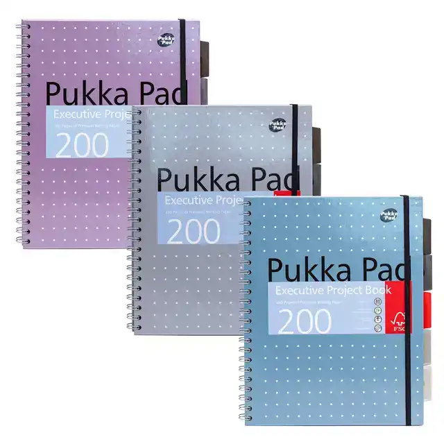 PROJECTBOEK PUKKA EXECUTIVE A4 LIJN 4-G