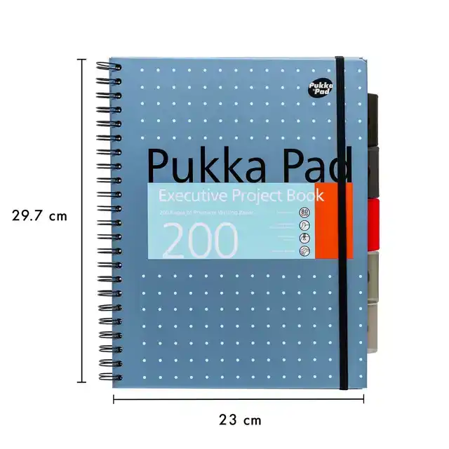 PROJECTBOEK PUKKA EXECUTIVE A4 LIJN 4-G