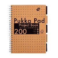 PROJECTBOEK PUKKA KRAFT A4 LIJN 200