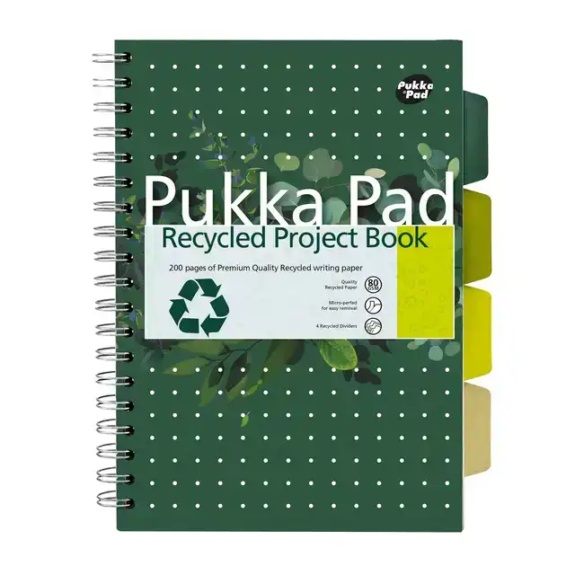 PROJECTBOEK PUKKA RECY B5 LIJN 200PAG