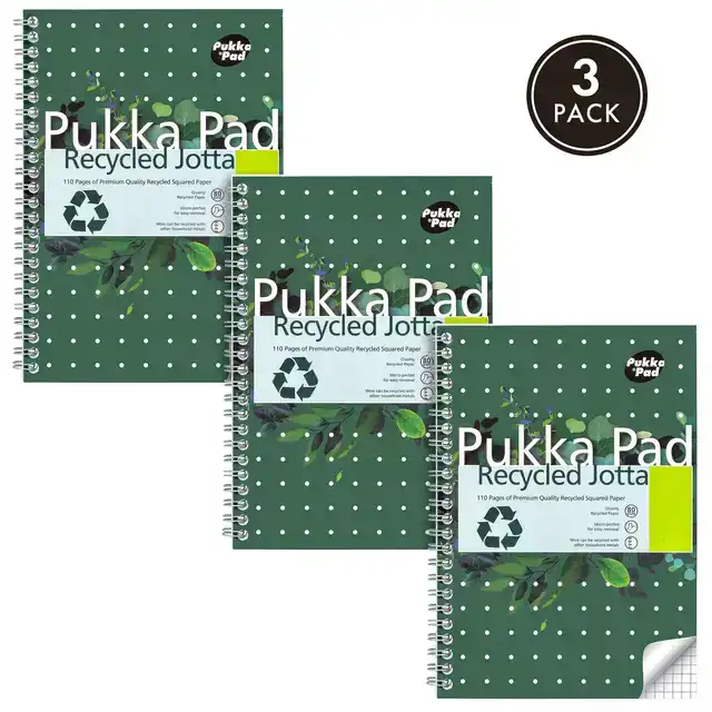 NOTITIEBOEK PUKKA JOTTA A5 RT 5X5