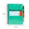 PROJECTBOEK PUKKA METALLIC B5 LIJN