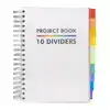 PROJECTBOEK PUKKA WHITE B5 LIJN 10-TABS