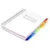 PROJECTBOEK PUKKA WHITE B5 LIJN 10-TABS