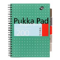 PROJECTBOEK PUKKA METALLIC A4 LIJN