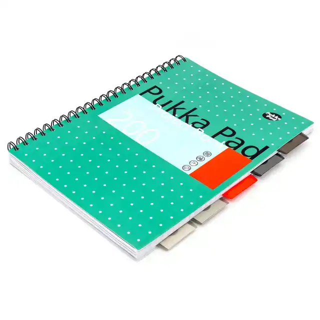 PROJECTBOEK PUKKA METALLIC A4 LIJN