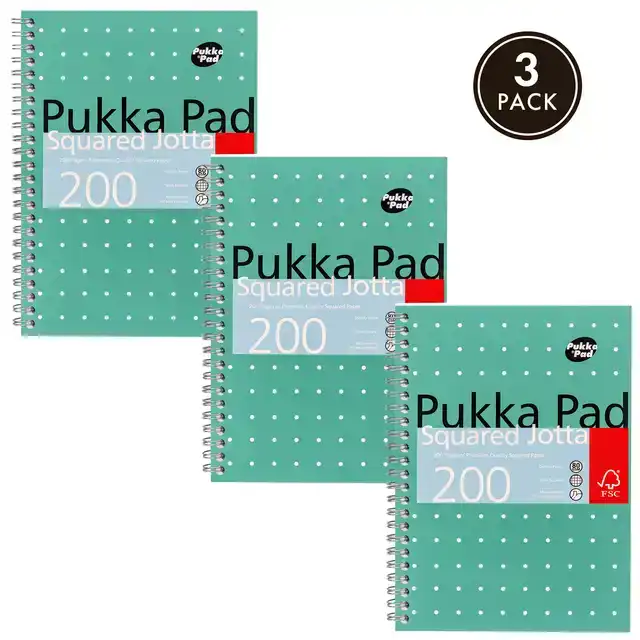 NOTITIEBOEK PUKKA JOTTA A5 RT 5X5