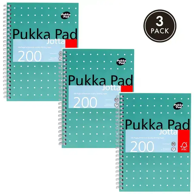 NOTITIEBOEK PUKKA JOTTA A5 LIJN 200PAG