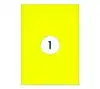 ETIKET RILLPRINT 210X297MM FLUORGEEL