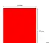 ETIKET RILLPRINT 210X297MM FLUORROOD