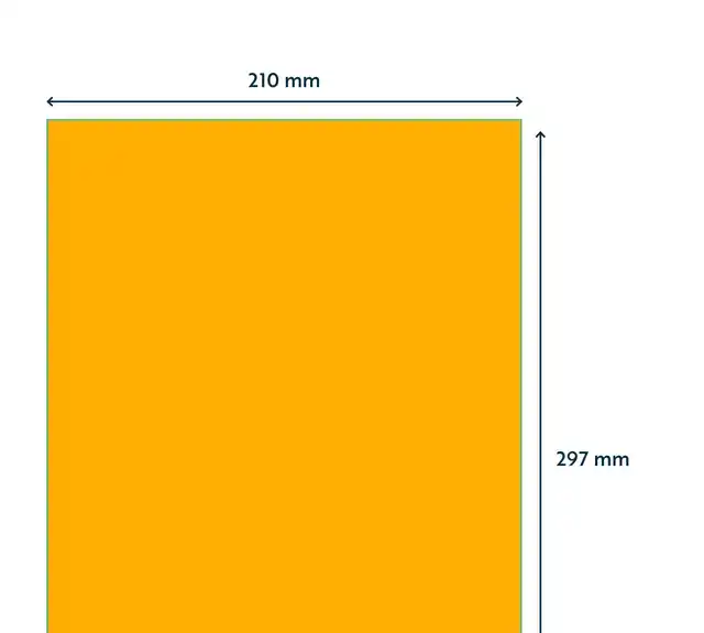 ETIKET RILLPRINT 210X297MM FLUOROR 100