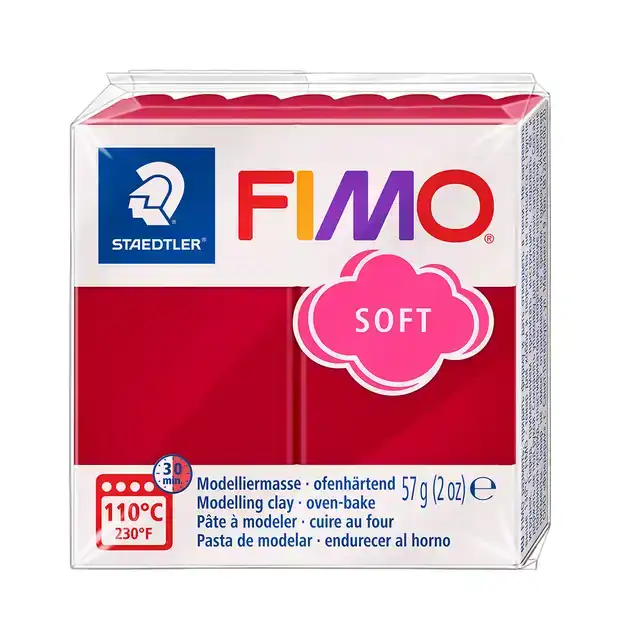 FIMO® SOFT 56 GR KERSENROOD
