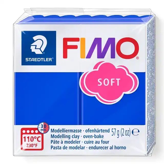 FIMO® SOFT 56 GR BRILJANT BLAUW