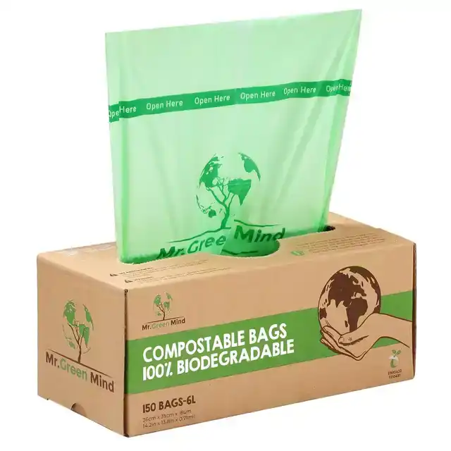 AFVALZAK BIO MR.GREEN MIND 36X35CM 6L