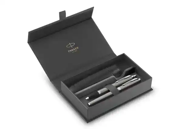 BALPEN EN VULPEN PARKER IM MET ETUI CT