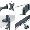 MONITORARM LEITZ ERGO RUIMTEBESPAREND