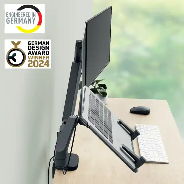 MONITOR EN LAPTOPARM LEITZ ERGO