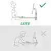 MONITORARM LEITZ ERGO RUIMTEBESPAREND