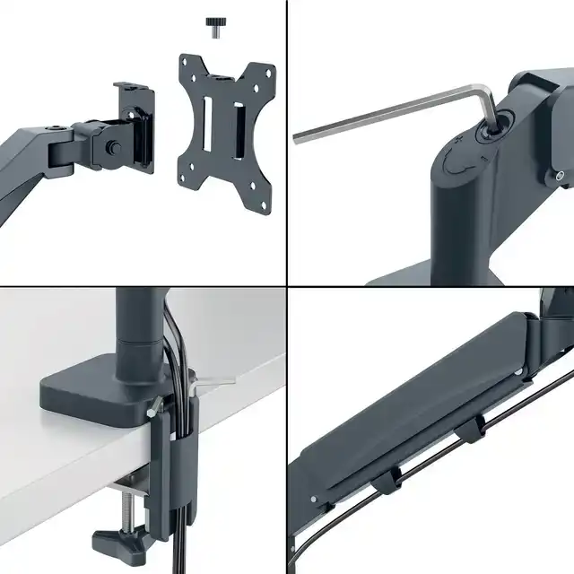 MONITORARM LEITZ ERGO RUIMTEBESPAREND