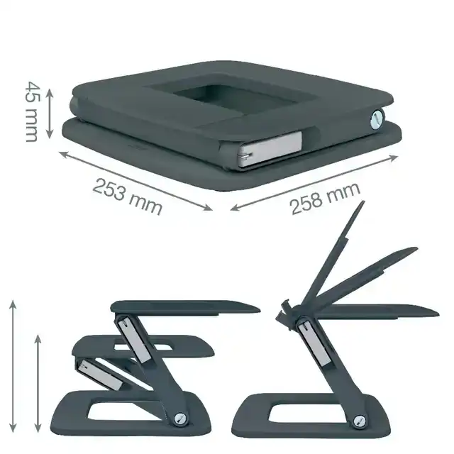 LAPTOPSTANDAARD LEITZ ERGO VERSTELB